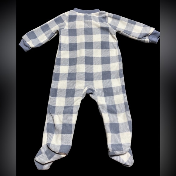 Carter’s Fleece Monkey Face Pajama - Picture 2 of 3